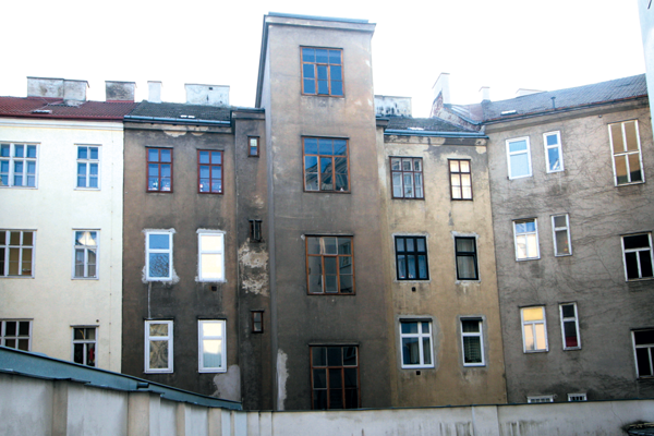 Projekt Eberlgasse vor Sanierung