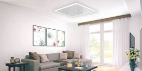 Infrarotheizung mit Licht