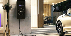 Die Ladebox von Elli (VW) soll das Managment des Stromflusses zwischen Auto, Haus und Netz übernehmen. Foto: Elli